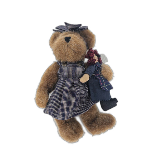 Boyds Bears Sally Quignappel and Annie Head Bean Collection Plush - Picture 2 of 7